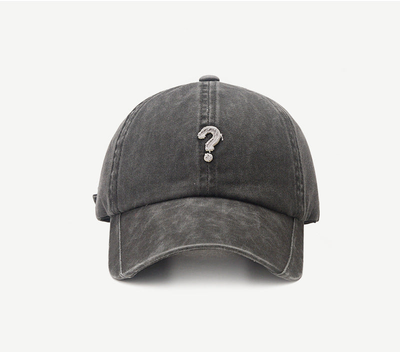 Hat Female Autumn And Winter Street Hipster Question Mark Baseball Cap