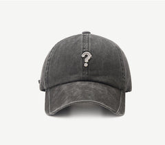 Hat Female Autumn And Winter Street Hipster Question Mark Baseball Cap