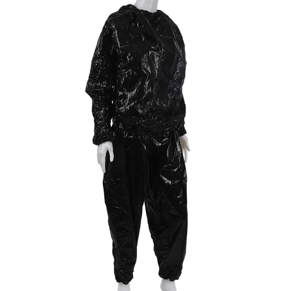 New Heavy Duty Sauna Sweat Suit Exercise Gym Suit Fitness Weight Loss Anti-Rip for Sauna Fitness Gym Weight Loss Heavy Duty