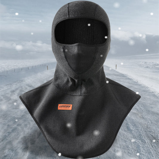 Motorcycle Warm And Cold Head Cover Brushed Full Face Mask