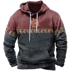 Men's Totem Plus Size 3D Printed Hoodie