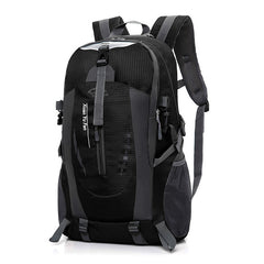 USB rechargeable bag new double shoulder bag male large capacity outdoor mountaineering bag women sports leisure travel bag