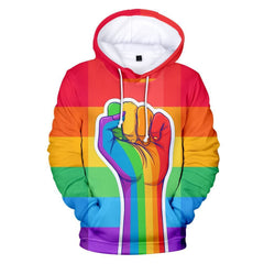 3D printed men and women hoodies