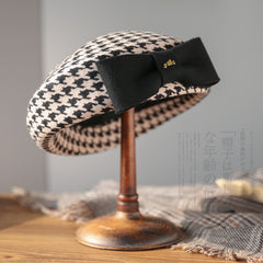 Beret female autumn and winter British stewardess cap