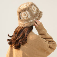 Hand Woven Warm And Cold Proof Fisherman Hat