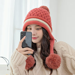 Women's Fashion Ear Protection Korean Woolen Hat