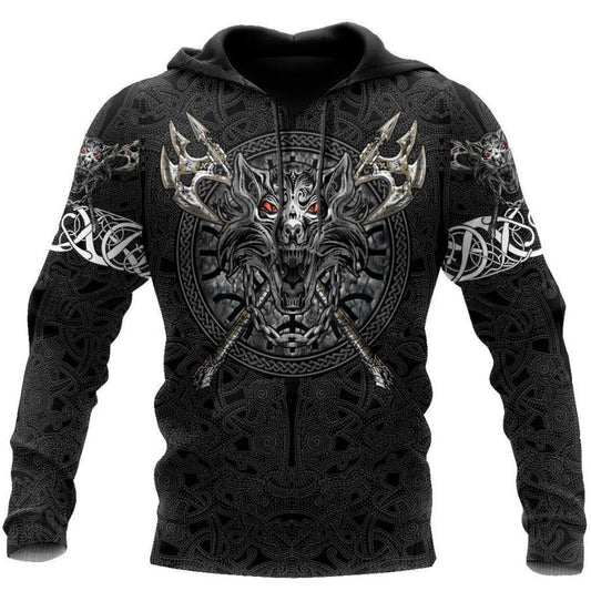 New Viking Hooded Sweatshirt Men's Hoodie