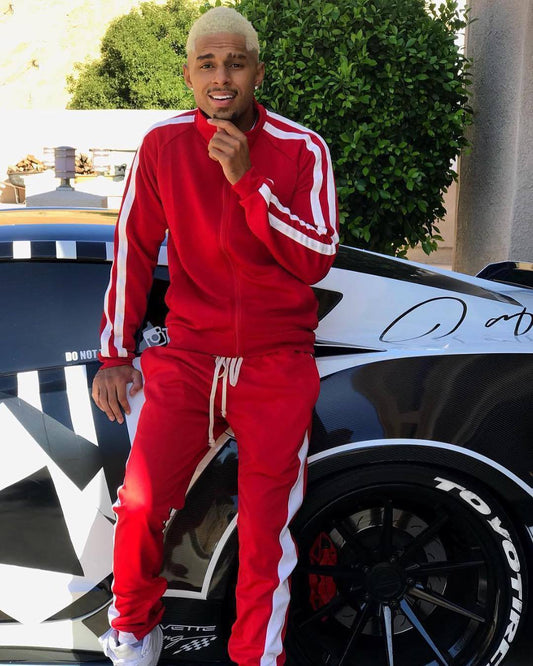 Leisure And Color Matching Fitness Sports Suit