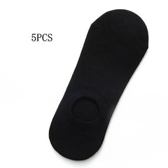 Socks Men And Women Solid Color Boat Socks Spring Invisible Socks Socks Socks Net Red Men'S Socks