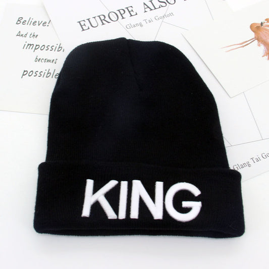 QUEEN couple winter ladies wool hat