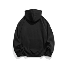 Men Fashion Loose Drawstring Hoodies