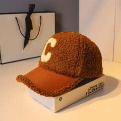 Lamb Hair Hat Female Autumn And Winter Korean Version Tide