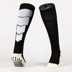 Thickened non-slip mid-length football socks