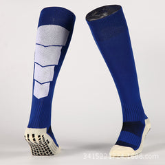 Thickened non-slip mid-length football socks