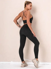 Seamless Women Gym Sets Female Sport Leggings Gym Suits Wear Running Clothes Fitness Sport Workout Suit Long Sleeve Shirts Bra