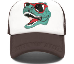 Statement Dinosaur Print Soft Top Cap
