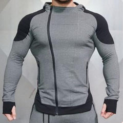 New Gyms Slim Fit Men Hoodies