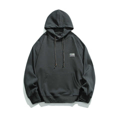 Men Fashion Loose Drawstring Hoodies