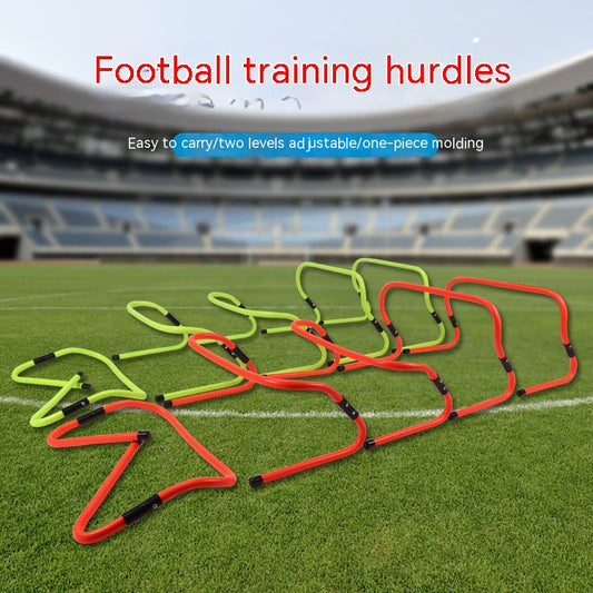 Football Adjustable Height Folding Hurdle