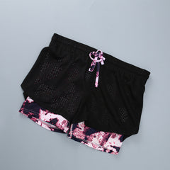 Mesh track Women Shorts