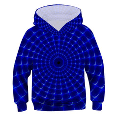 3d Vision Digital Printing Children's Hoodie