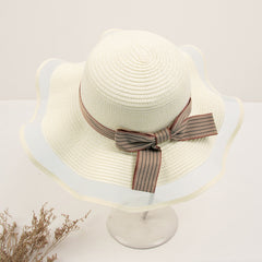 Summer Beach Straw Hat Korean Style All-match Lace