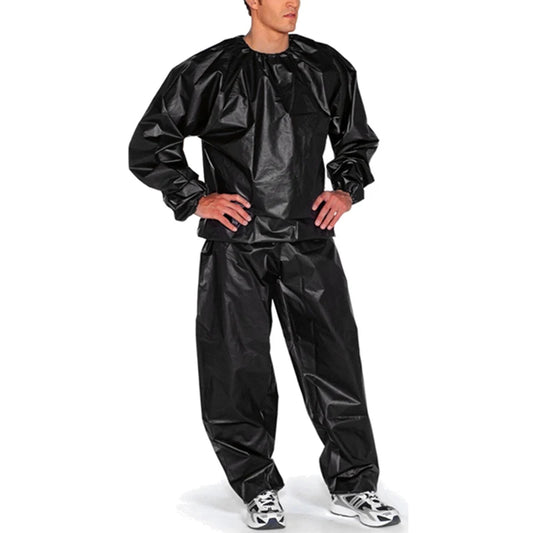 New Heavy Duty Sauna Sweat Suit Exercise Gym Suit Fitness Weight Loss Anti-Rip for Sauna Fitness Gym Weight Loss Heavy Duty