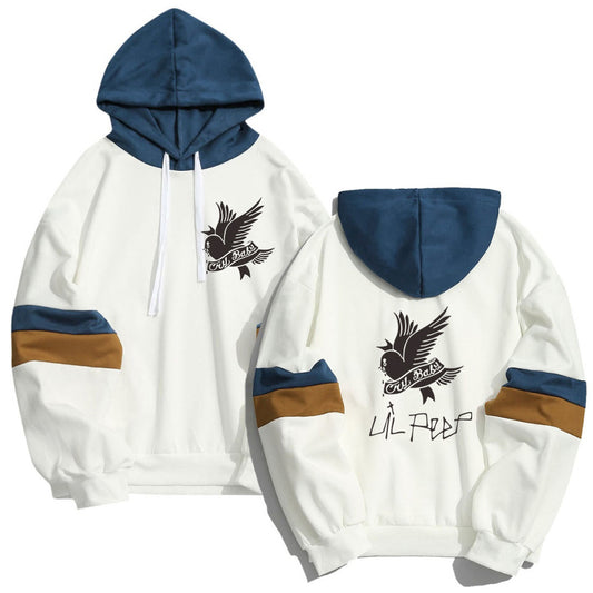 Spring Summer Harajuku Kawaii Cry Baby Lil Peep Men and WomenHoodies Hip Hop Streetwear Patchwork Pullover Sweatshirt Sudaderas