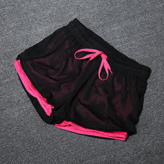 Mesh track Women Shorts