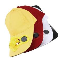 ArcticCapTM hat with solar fan