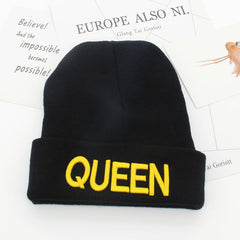 QUEEN couple winter ladies wool hat