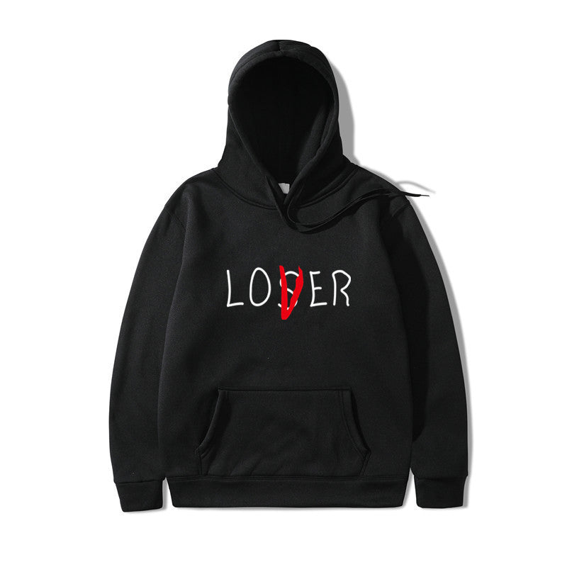 Printed Hooded Sweater men and women hoodies
