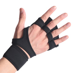 Halffinger Hand Lifting Workout Grip Training Sports Anti Slip Breathable Exercise Fitness Gloves