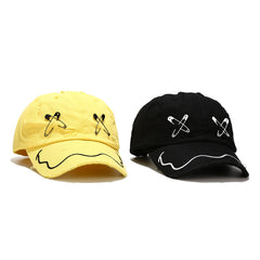 Baseball Cap Men's Trend Embroidery Shading