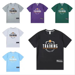 Men Women Running T Shirt breathable Quick Dry Fitness basketball shooting Training Jerseys exercise Clothes Gym Sports Shirts