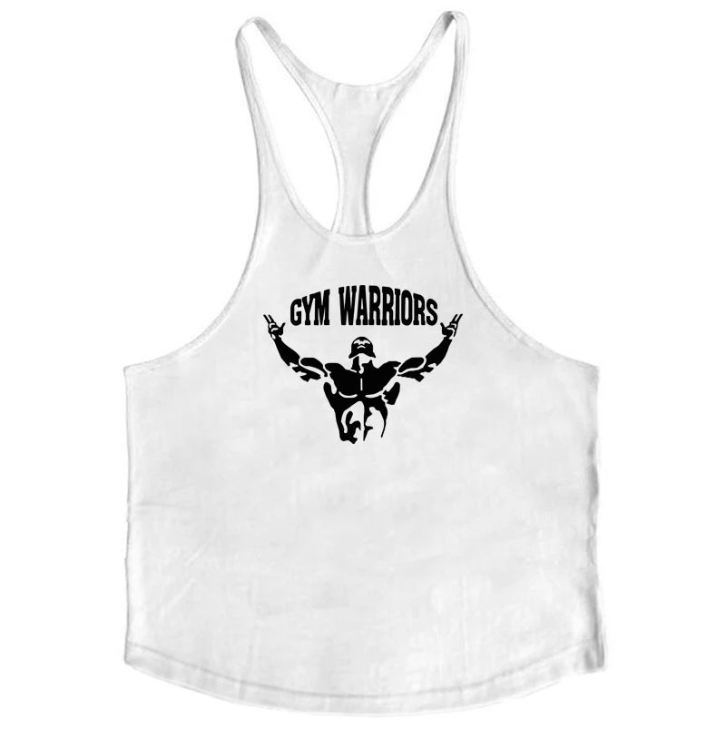 Muscle guys Brand Clothing Gym Tank Tops Mens Fitness cotton Clothes Singlets Men Stringer Bodybuilding sleeveless Shirt