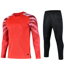 Long Sleeve Children's Football Training Competition Goalkeeper Suit
