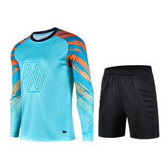 Long Sleeve Children's Football Training Competition Goalkeeper Suit