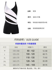 Swimsuit for Women 2024 New Arrival Best Selling One-Piece Boxer Swimming Pool Dedicated Conservative Professional Swimsuit Fancy