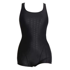 Swimsuit Women's Professional Training One-Piece Boxer Sports Swimsuit Imitation Shark Skin Quick-Drying plus Size Learn Swimming