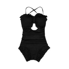 One-Piece Swimsuit for Women Summer New New Arrival Net Red Wind Covering Belly Thin Oversized Fat Hiding Fancy Best Selling Swimming Suit