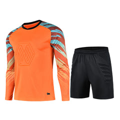 Long Sleeve Children's Football Training Competition Goalkeeper Suit