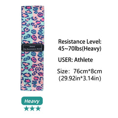 Fabric Resistance Hip Booty Bands Glute Thigh Elastic Workout Bands Squat Circle Stretch Fitness Strips Loops Yoga Gym Equipment