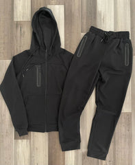 Gym Clothes Euramerican Sports Fitness Suit Men's Spring And Autumn Large Size Youth Mountaineering Outdoor Leisure Sports Suit