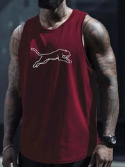 Men's Sleeveless Sweatshirt Casual Fitness Clothes Vest Muscular Man Singlet Men Gym Shirt Men's Clothes Top for Fitness men‘s