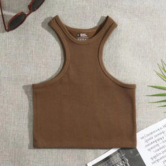 2024 Women Yoga Vest Great Elasticity Gym Sports Crop Tops Fitness Workout Shirts Streetwear Tank Tops Women Clothes