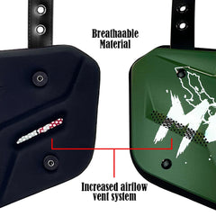 Universal Football Back Plate Shoulder Pads Sports American football Rear Protector Lower Back Pads for Adults Backplates