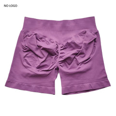 Impact Shorts Low Ribbed Band Gym Shorts Women Workout Clothes Scrunch Bum Seamless Shorts Yoga Biker Sports Shorts