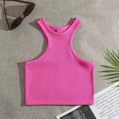 2024 Women Yoga Vest Great Elasticity Gym Sports Crop Tops Fitness Workout Shirts Streetwear Tank Tops Women Clothes