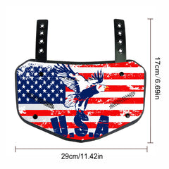 2024 Football Back Plate For Adults Waist Rear Protector Backplate American Football Equipment Back Bone Back Plate